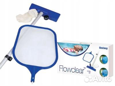 58013 Bestway Набор для чистки бассейн ручка 174см