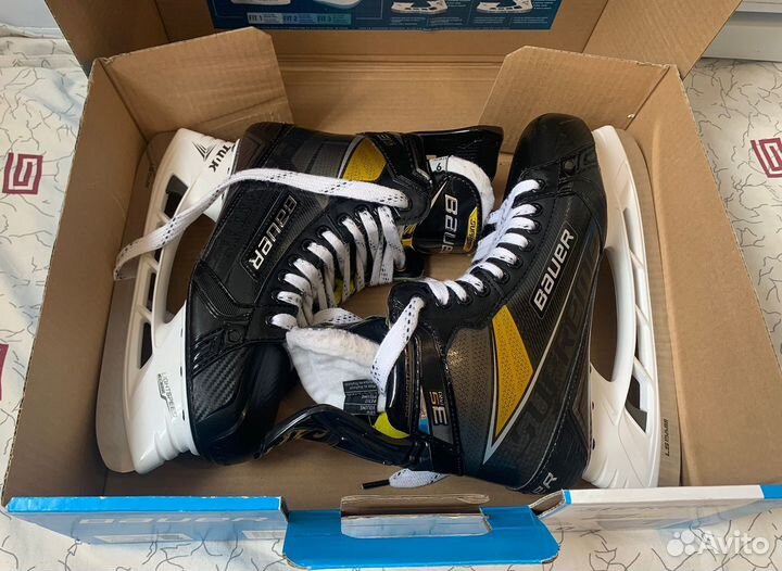 Коньки хоккейные bauer supreme 3s pro 9.0 fit1