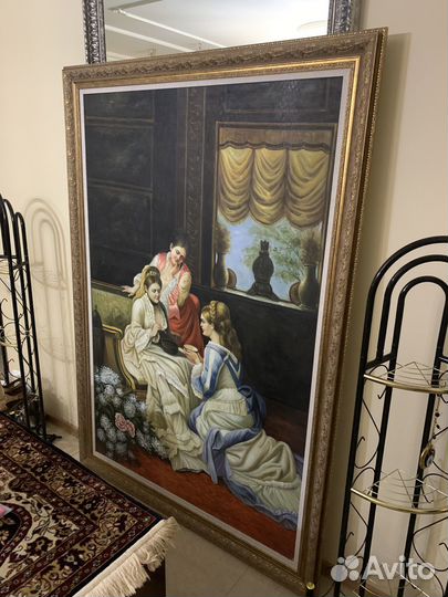 Картина маслом на холсте Три сестры