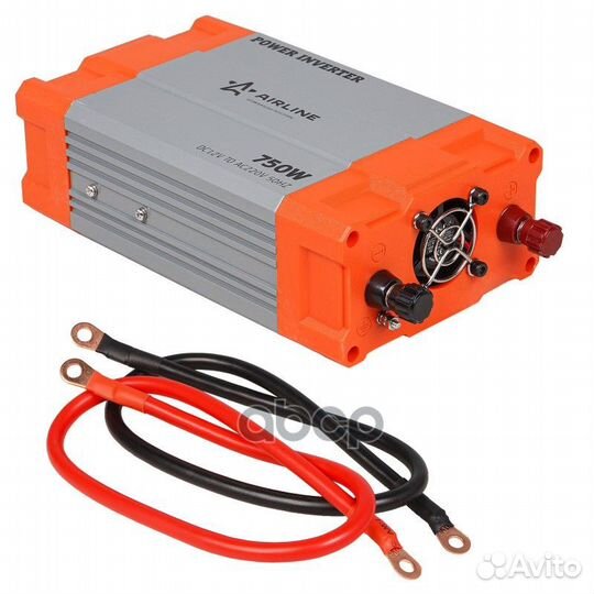 Инвертор 12В-220В, 750 Вт (API-750-04) API75004