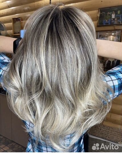 Сложнле окрашивание airtouch аэртач