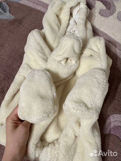 Комбинезон плюшевый 68 74