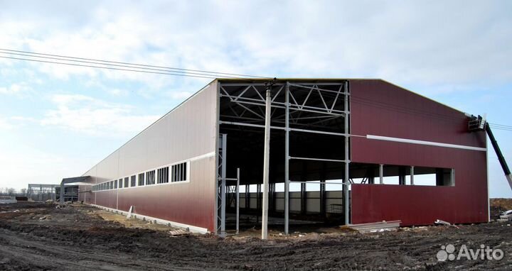 Строительство ангаров. Быстровозводимых зданий