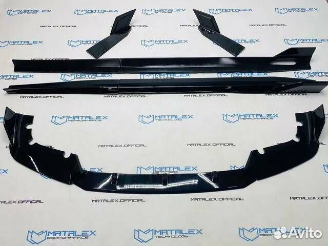 Обвес BMW X5M F95, M Performance, черный глянец