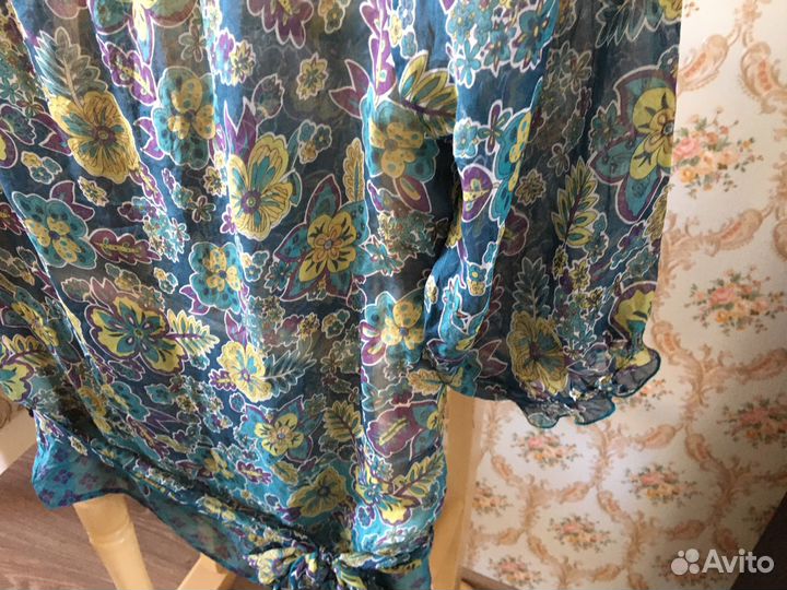 Блузка натуральный шелк intomissimi