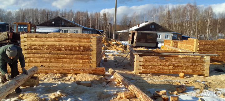 Срубы ручной рубки