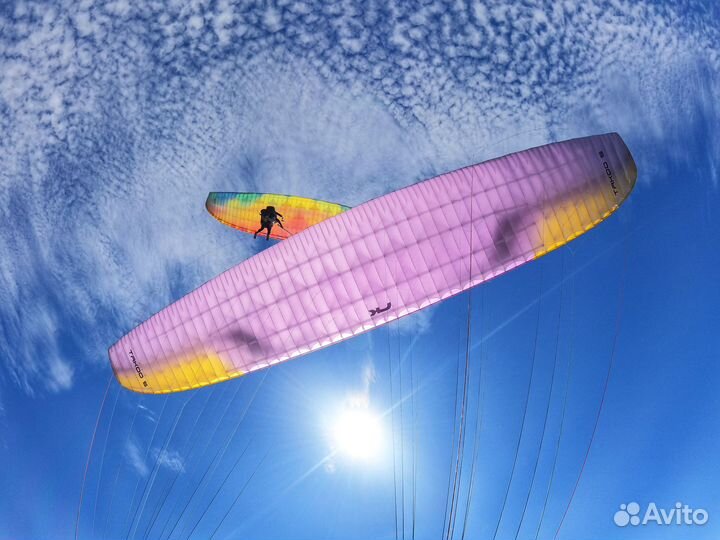 Полëт на параплане с инструктором