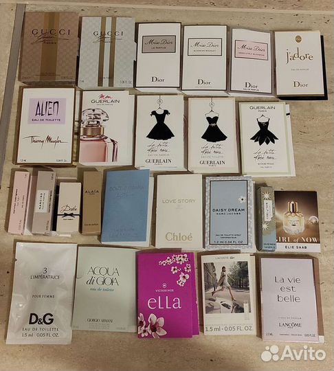 Женские ароматы пробники