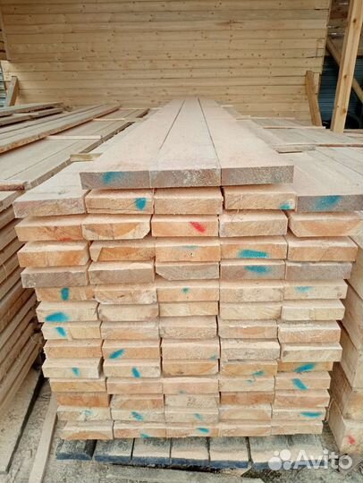 Доска обрезная, брус 1-2 сорт