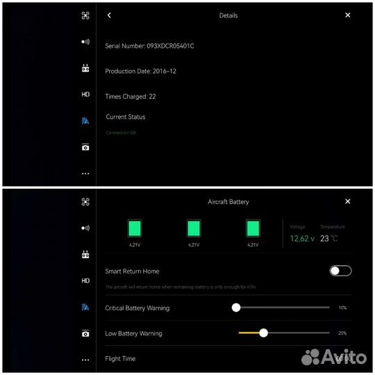 Оригинальные аккумуляторы для DJI mavic PRO