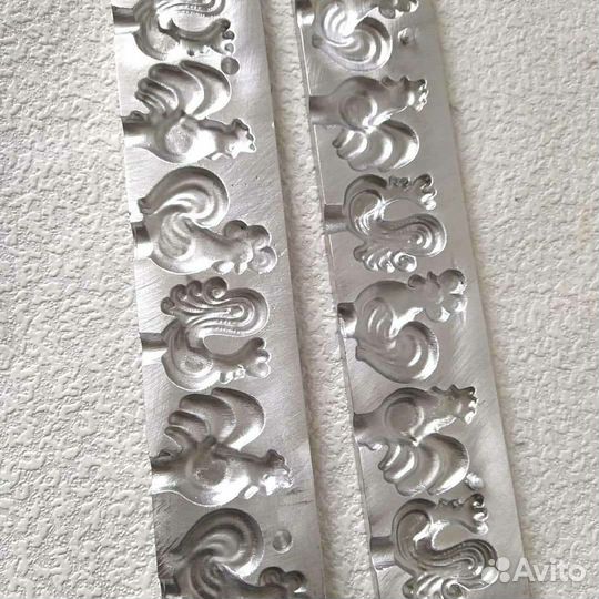 Форма для карамели 3 вида петушков