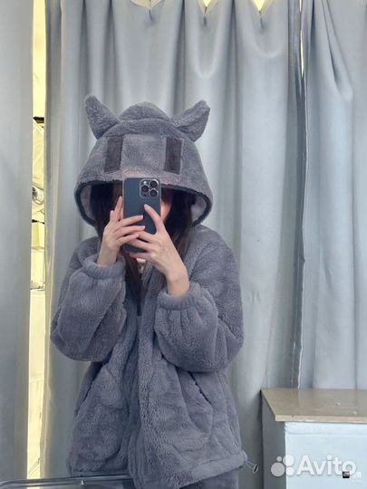 Домашний костюм женский теплый