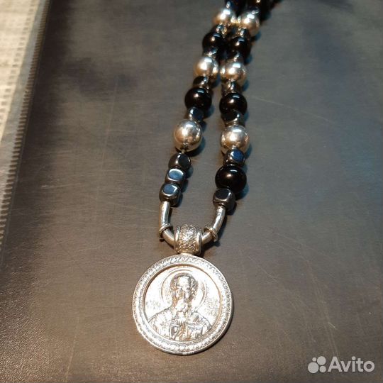 Серебряные четки