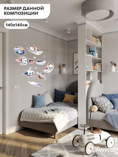 Декор для детской Интерьерные наклейки