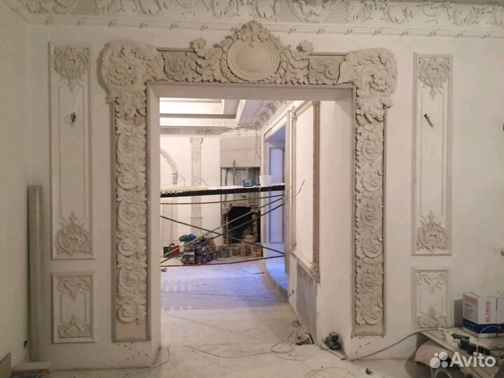 Шикарный ремонт, лепнина. Лепная работа под ключ