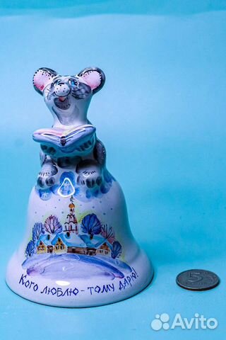 Колокольчики майолика ч-3