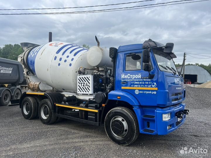 Автобетоносмеситель КамАЗ 5814Z9, 2019