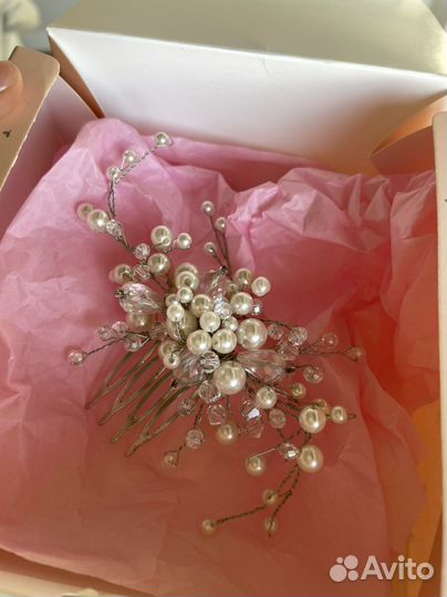 Украшение для волос на свадьбу