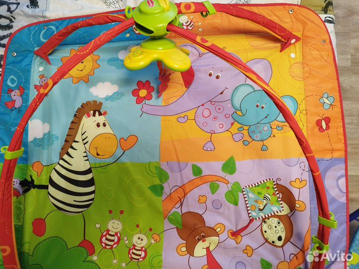 Развивающий коврик Tiny Love Разноцветное сафари