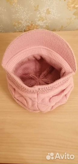 Шапочка-кепка и шарф новые