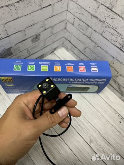 Зекало 3в1 регистратор с камерой заднего вида