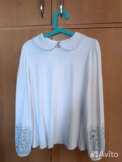 Блузки для школы на девочку 7 шт