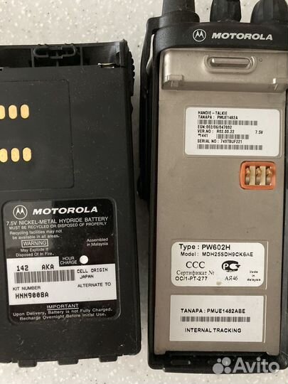 Радиостанция Motorola GP680 (2шт.) + зарядка
