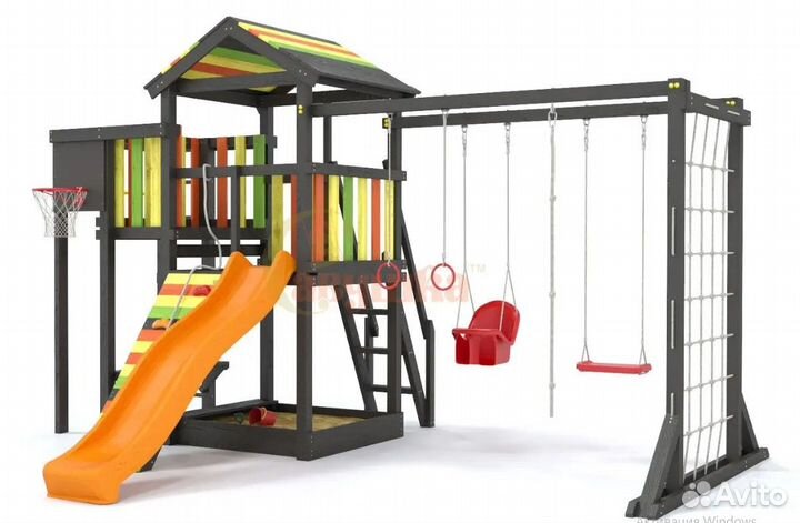 Детская площадка Савушка Мастер 4 (orange)