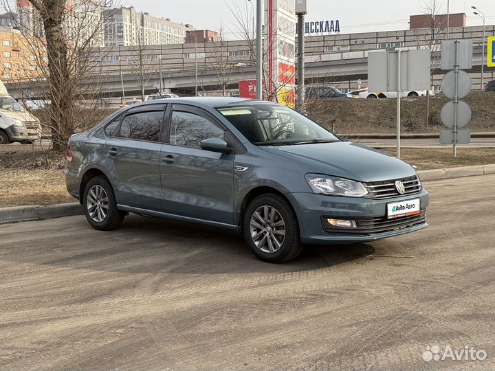 Volkswagen Polo 1.6 AT, 2019, 205 126 км