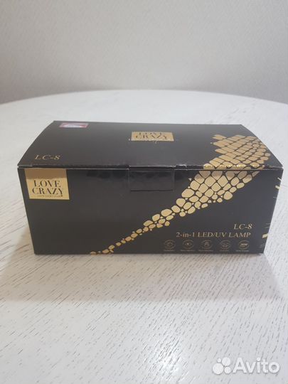 Лампа для сушки гель лака uv/led