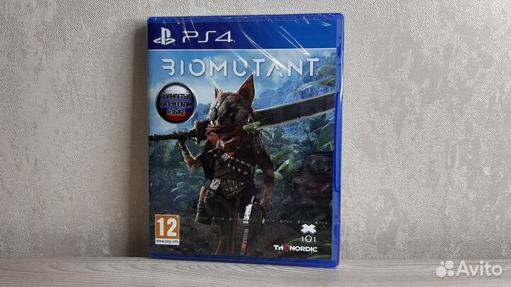 Biomutant ps4 Новый диск