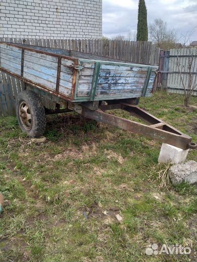 Телега тракторная одноосная