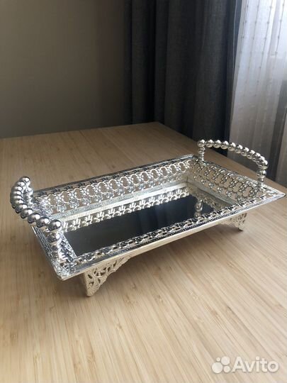 Поднос сервировочный «Серебряный жемчуг»