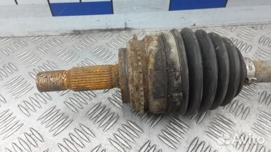 Привод передний левый mitsubishi pajero 4 (4DN06KS