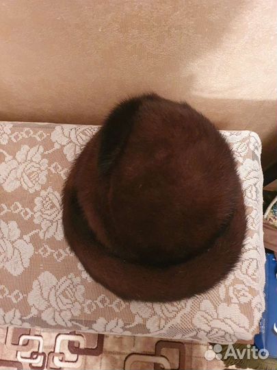 Шапка норковая женская р. 58