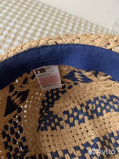 Шляпы соломенные детские 54 р-р