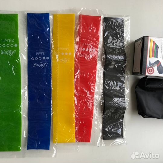 Эспандер, набор резинок для фитнеса