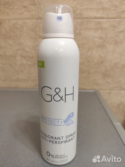 Дезодорант-антиперспирант спрей G&H protect+ Амве