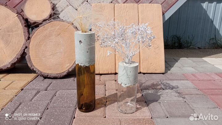 Бутылка в стиле лофт