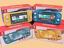Новые прошитые Nintendo Switch Lite + игры