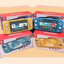 Новые прошитые Nintendo Switch Lite + игры