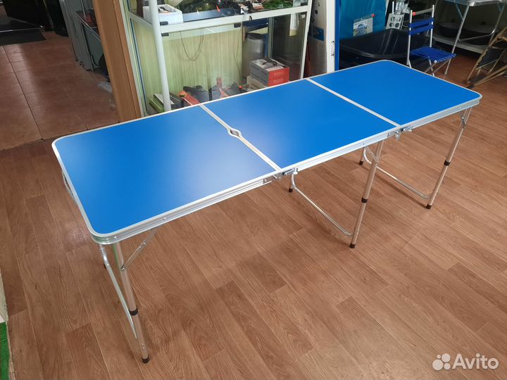 Стол туристический складной 6 стульев 180х60 см
