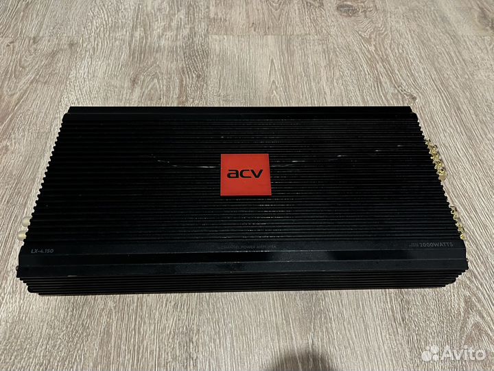 Усилитель 4 канальный ACV