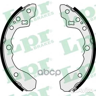 Колодки торм.бар.KIA spectra(иж) /sephia/shuma