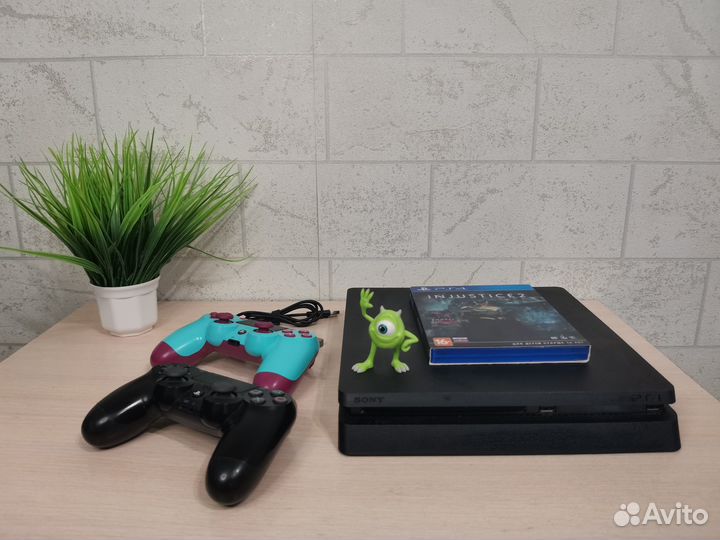 Игровая приставка sony playstation 4 slim 500gb
