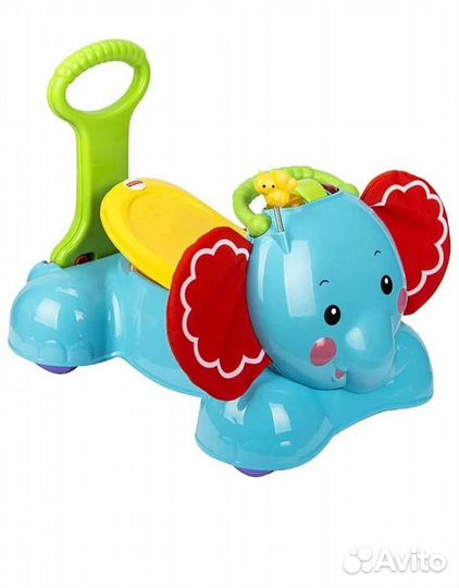 Каталка толокар Fisher Price Слоник