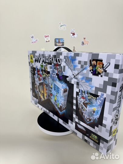 Конструктор аналог Lego майнкрафт minecraft