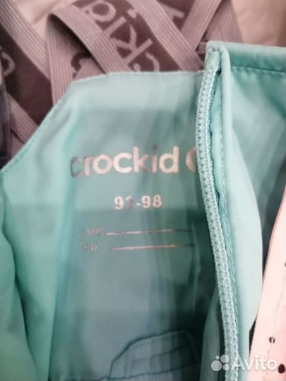 Демисезонный костюм для девочки crokid 92 98
