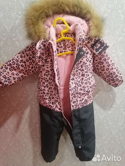 Зимний комбинезон для девочки