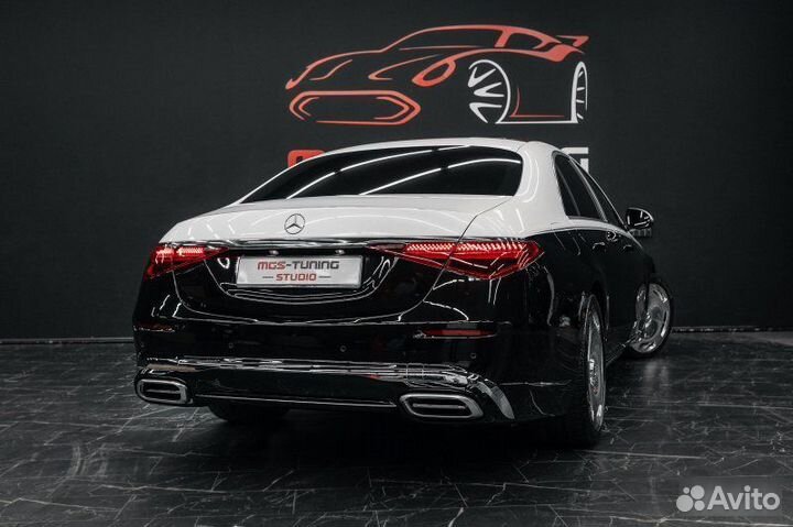 Обвес в стиле Maybach Mercedes S-class W223 майбах